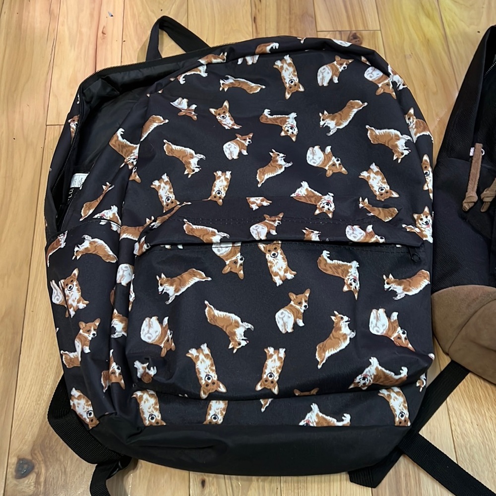 Corgi backpack I think we got it at hot topic
